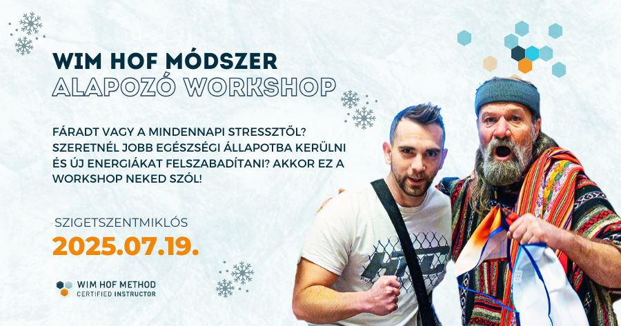 Wim Hof tanfolyam Szigetszentmiklós