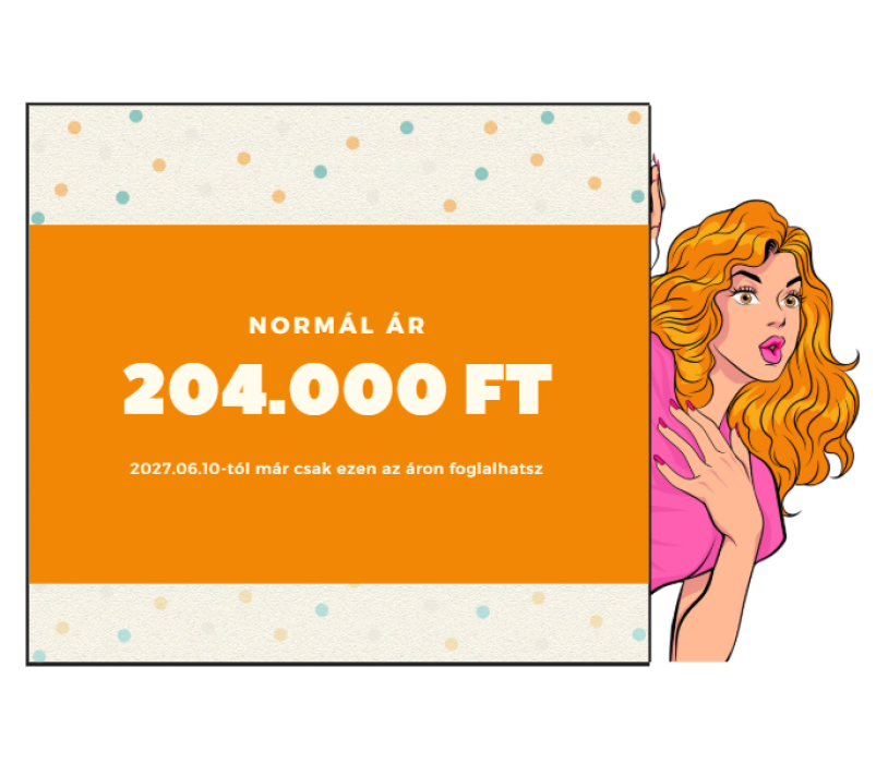 Elvonulás normál ár Elvonulás normál ár